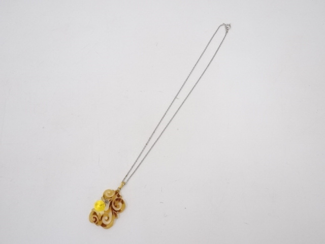 道具 ] - 道具 本鼈甲製 透かし彫ネックレス □z | ネットショップ圭